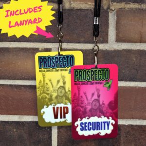 Backstage Pass Printing for Bands, Laminated with Lanyards - BandPosterPrinting.com